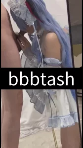 甘雨女仆cos口交
